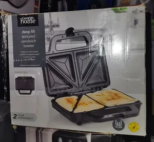 George Home Deep Full Textured Sandwich Toaster
