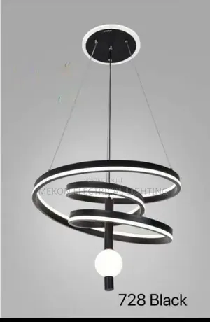 Led Spiral Chandelier