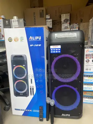 Brand New Ailipu 90000w Portable Battery Speaker With 2 Wireless Mics