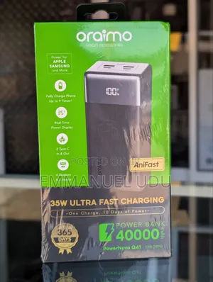 40000mah 35w Power Bank Oraimo