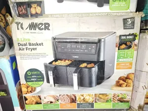 Tower 8 Litre Dual Basket Air Fryer