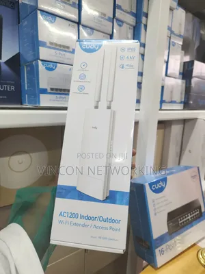Cudy Ac1200 Indoor/Outdoor Wi-Fi Extender/Access Point