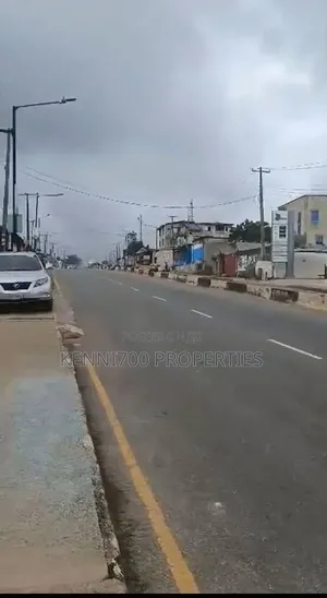 Commercial Half Plot Of Land Along Ekoro Road In Abule Egba