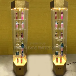 360 Degree Rotating Showcase Display Shelve