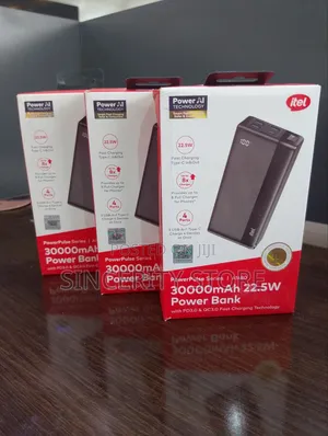 30000mah Itel Powerbank 22.5w