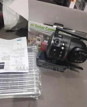 PTZ 4g Solar Dual Lens CCTV Camera-Wireless Outdoor With Night Vision