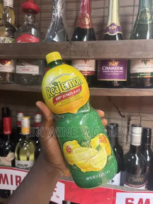Realemon 100% Lemon Juice - 1.4l X 8 Bottles