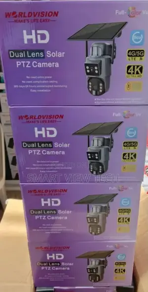 4g Solar Dual Lens CCTV Camera-Wireless Outdoor