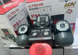 V380 Aov 4 Screem 4 Lens 4g Solar CCTV Camera – Wireless
