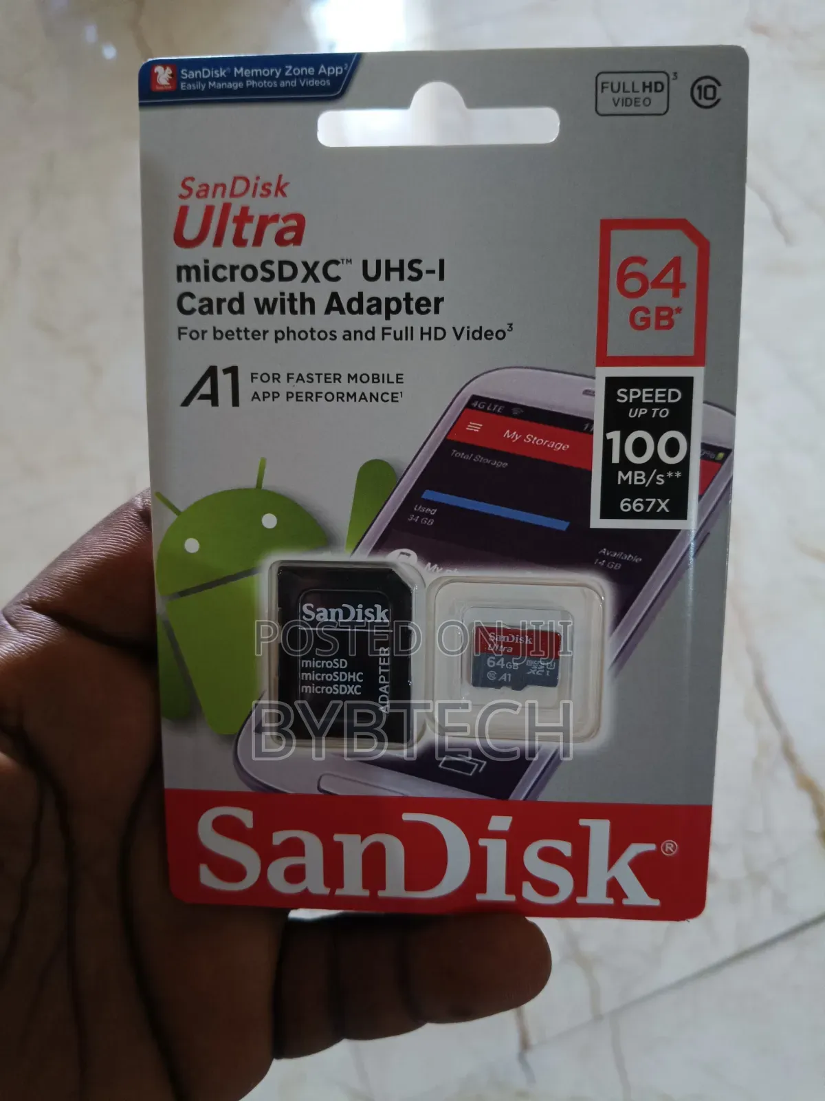 Authentic Sandisk 64gb Memory Card
