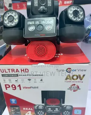 Smart Ai Camera With Alarm (Live View,Record History, Instant