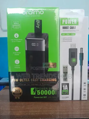 Router Power Pack: Oraimo Powerjet 501 + Powerboost Cable