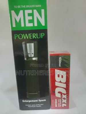 Penis Pump Big XXL Cream: Improve Erection Firmness Prolong Intimate