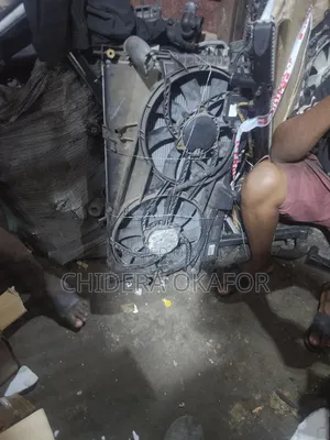 Radiator and Fan and Condenser Ford Edge. 2010