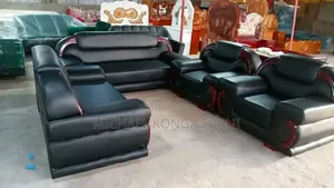Luxurious 7 Seater Semi Skinned Leather
