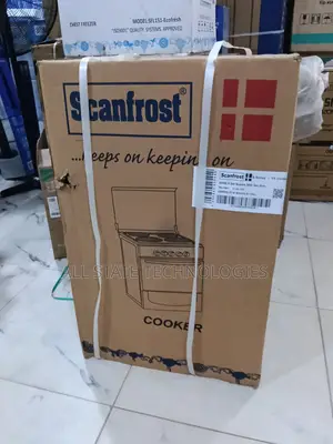 50 by 50 Scanfrost Gas Oven 4 Burners Ck-5400
