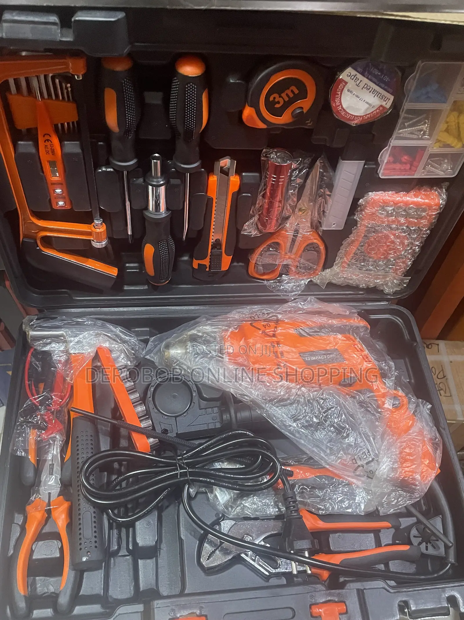 Electrical Tools Box With Drill