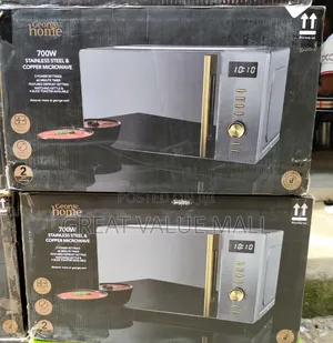 George Home 700w Stainless Steel Copper Microwave
