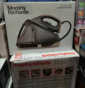 Morphy Richards Easy Steam Black 1.8l Steam Generator