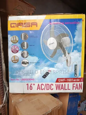 Qasa Inverter Wall Fan - 17w
