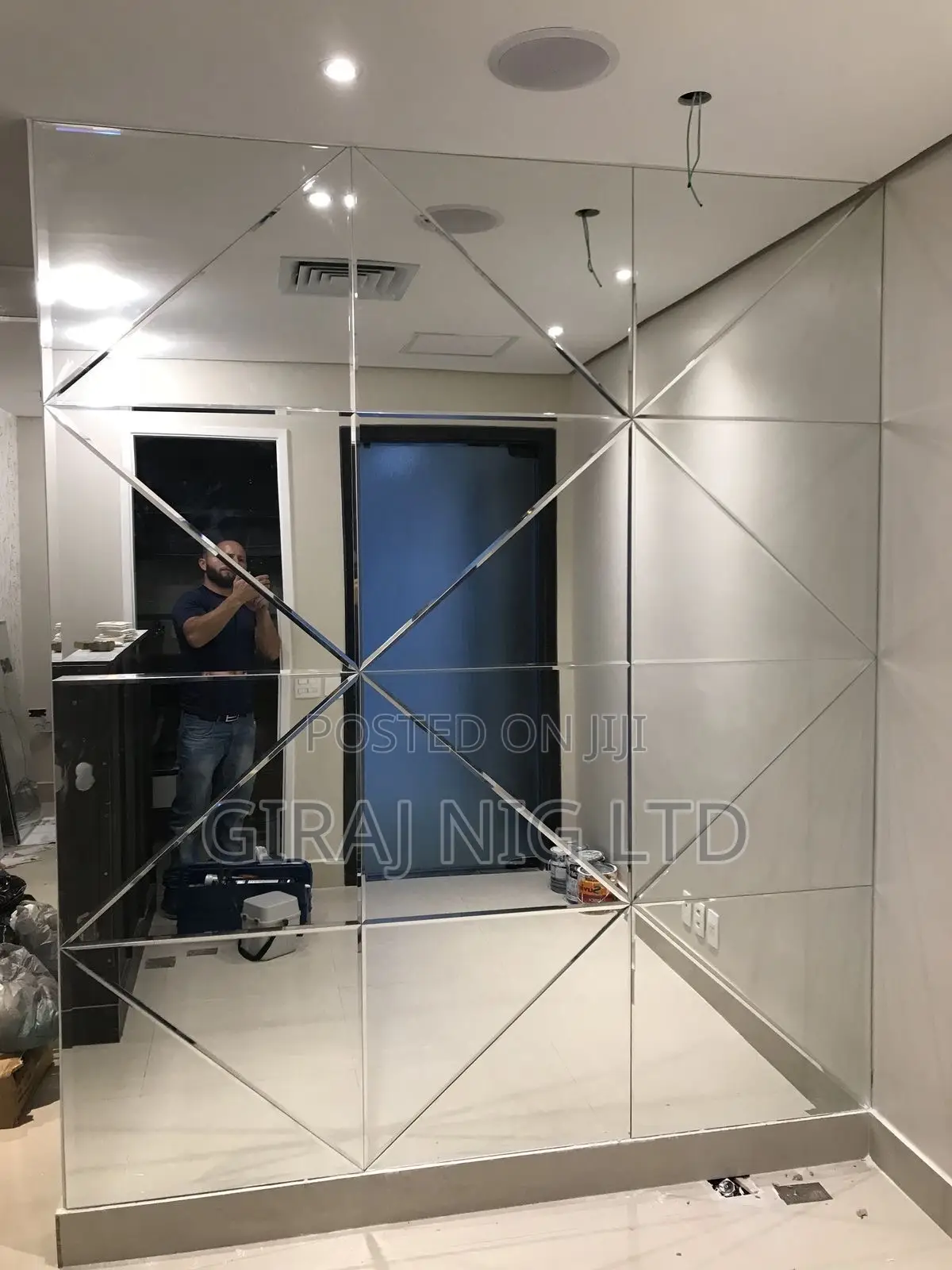 Beveled Mirror
