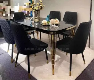 Marble Top Dining Set