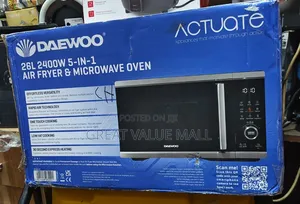 Daewoo Actuate 26l 2400w 5-in-1 Air Fryer Microwave Oven