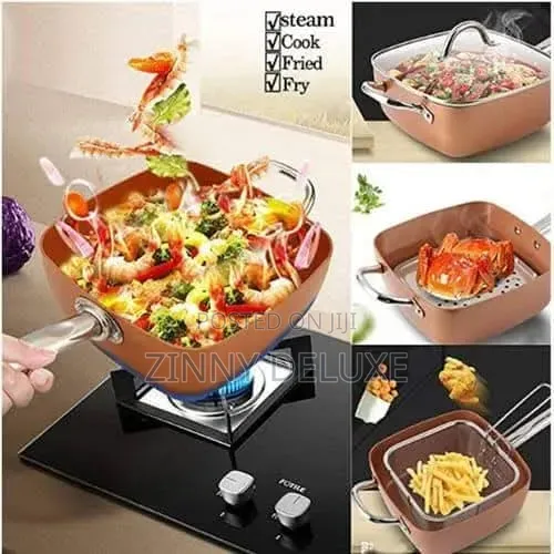 4pcs Aluminium Copper Pot/Pan