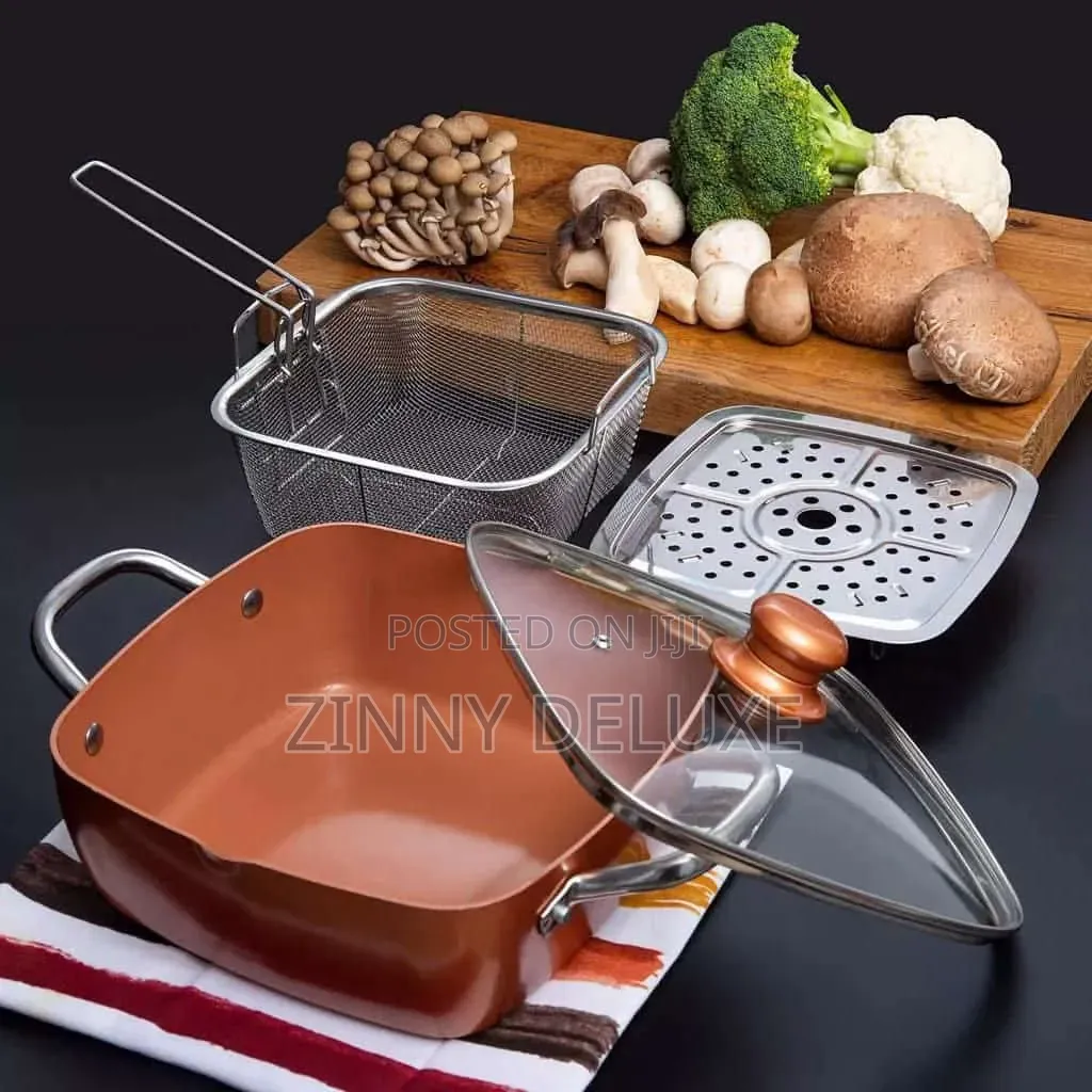 4pcs Aluminium Copper Pot/Pan