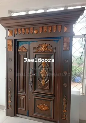 Security Copper Cast Door 4ft by 7ft With Ark
