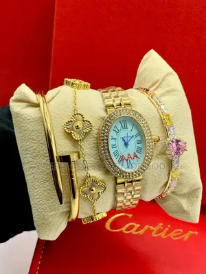 High Quality Cartier Female Watch Set