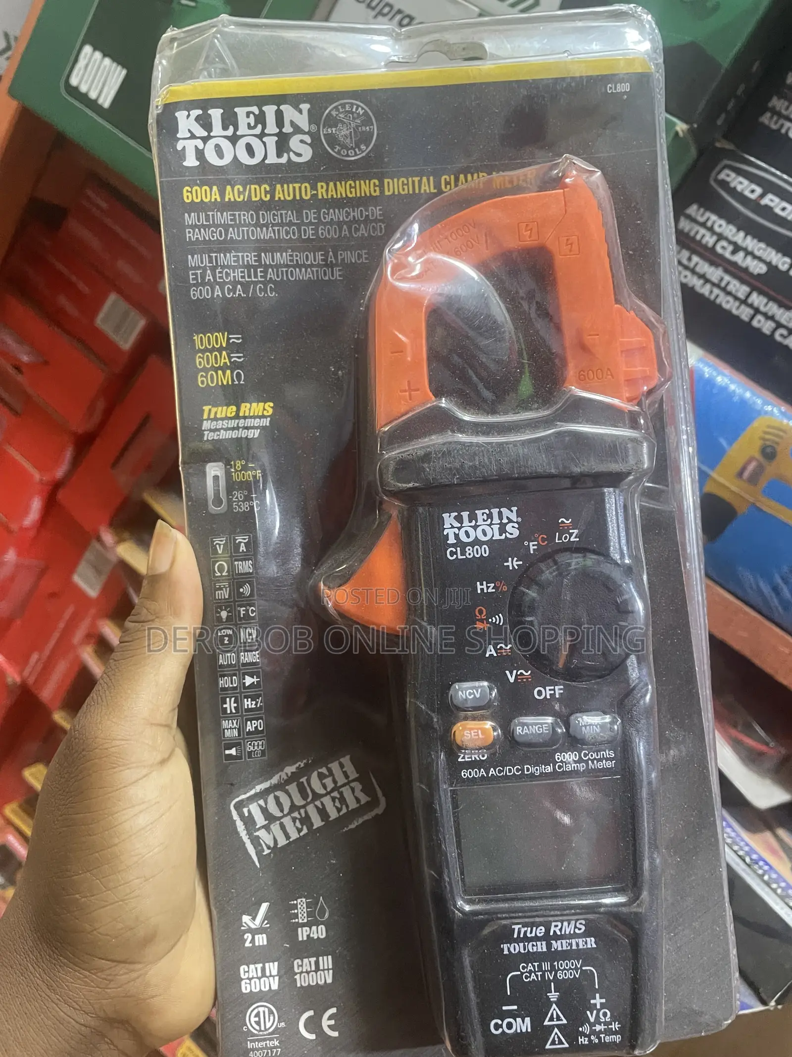 Klein Tool Clamp Meter Ac/Dc