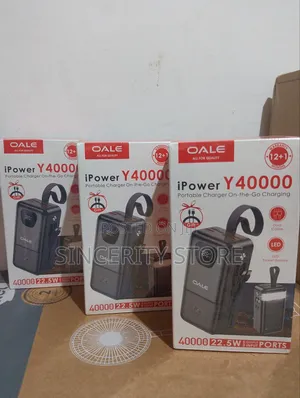 Oale Y40,000mah 22.5w Powerbank