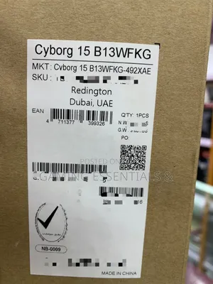 New Laptop MSI Cyborg 15 16GB Intel Core i7 SSD 512GB
