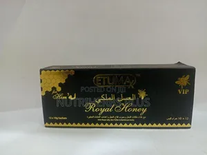 Etumax Royalhoney Vip Black; Supports Male Sexual Performance Libido
