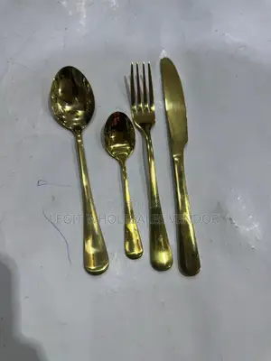 12 Pieces Gold Spoon