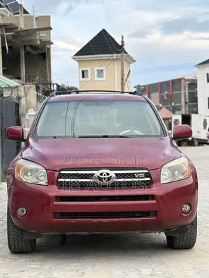Toyota RAV4 Limited V6 4x4 2007 Red
