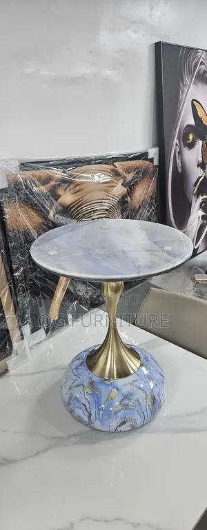 Beautiful Side Table With Nice Marble Top You Will Like.