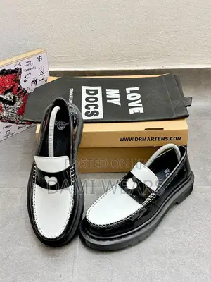 Loafers Heart White/Black