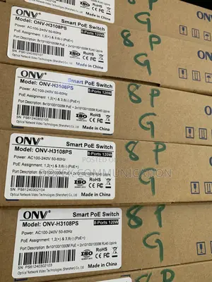 Onv 8port Poe and Gigabit Smart Switch