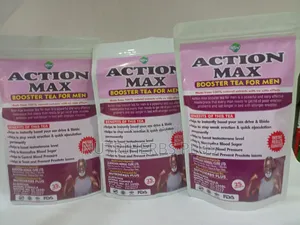 Action Max Booster Tea: Improves Sexual Libido in Men - 3 Packs
