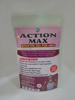 Action Max Booster Tea: Boost Sex Drive, Libido Stops Weak Erection