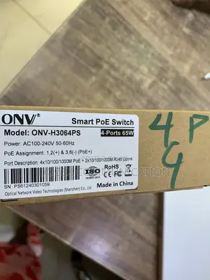 Onv 4port Poe and Gigabit Smart Switch