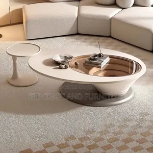 Modern Oval Center Table
