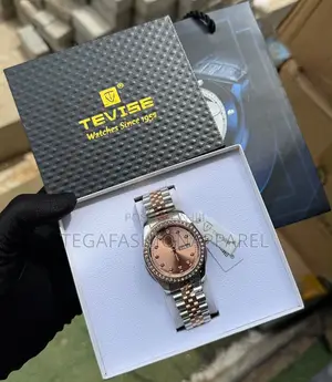 Tevise Women Watch (Two Toned Bracelet)