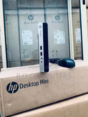 New Desktop Computer HP EliteDesk 800 G3 8GB Intel Core i5 SSD 256GB