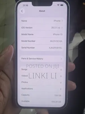 Apple iPhone 13 128 GB Silver