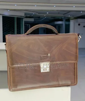 Mont Blanc Leather Office Bags
