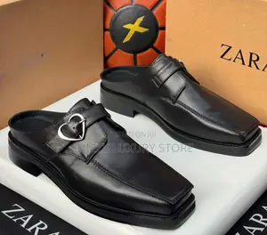 Zara Quality Luxury Men Genuine Leather Half Shoe