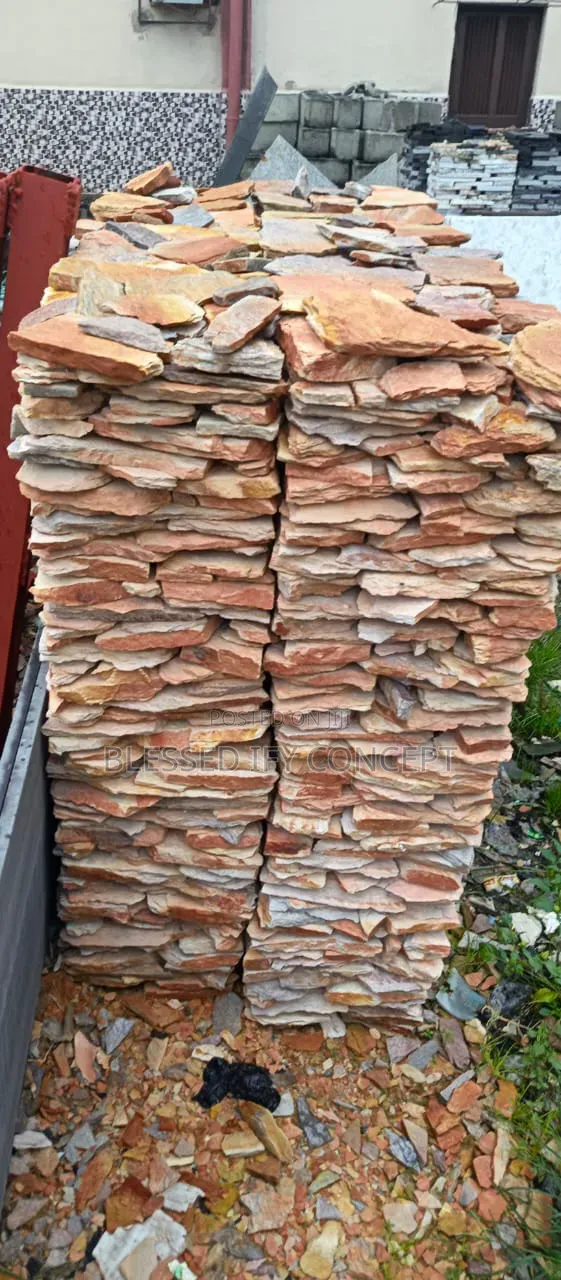 Pure Natural Stone, Good for Outside, Wall Cladding and Pillars.